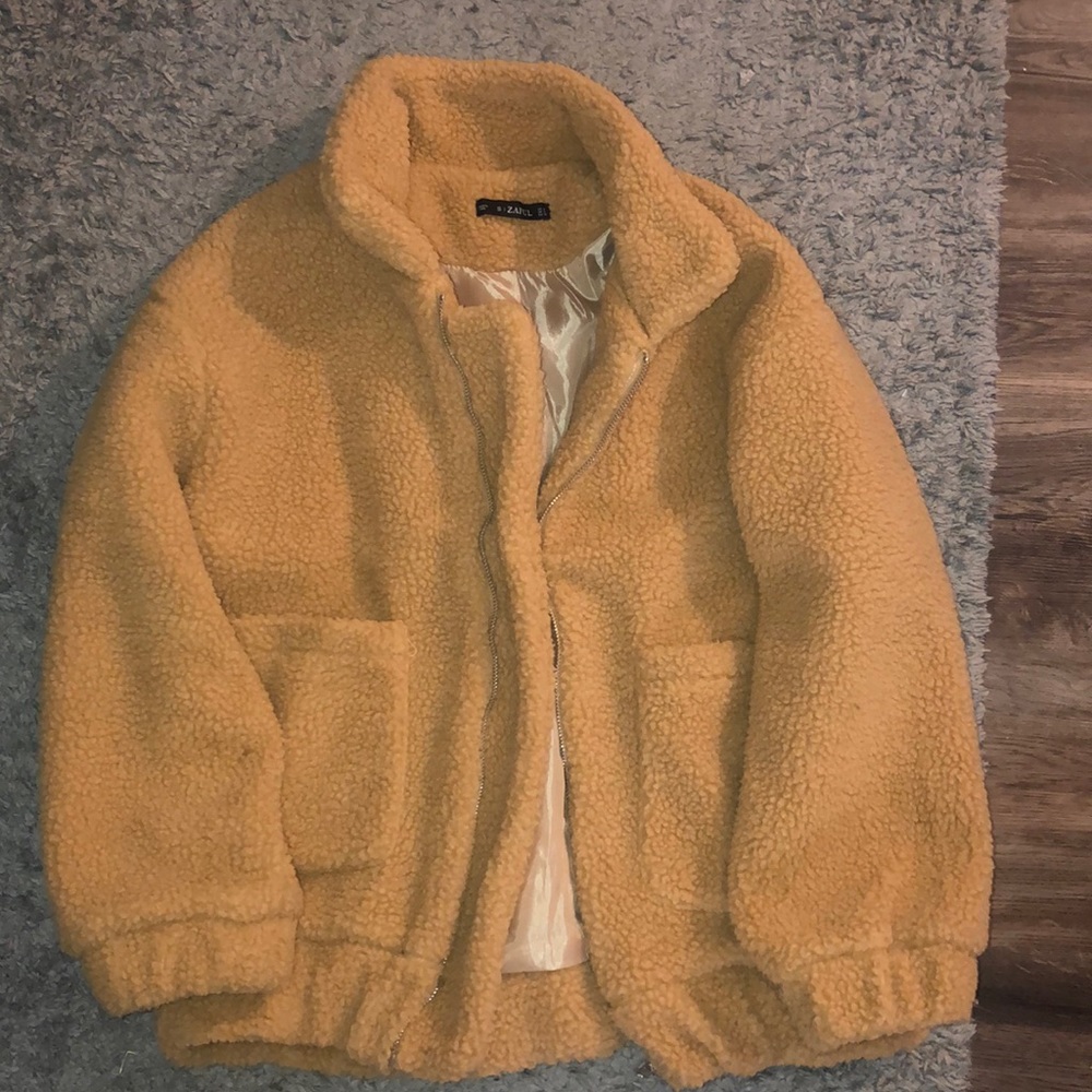 Zaful fluffy Zip Up. Worn maybe twice!